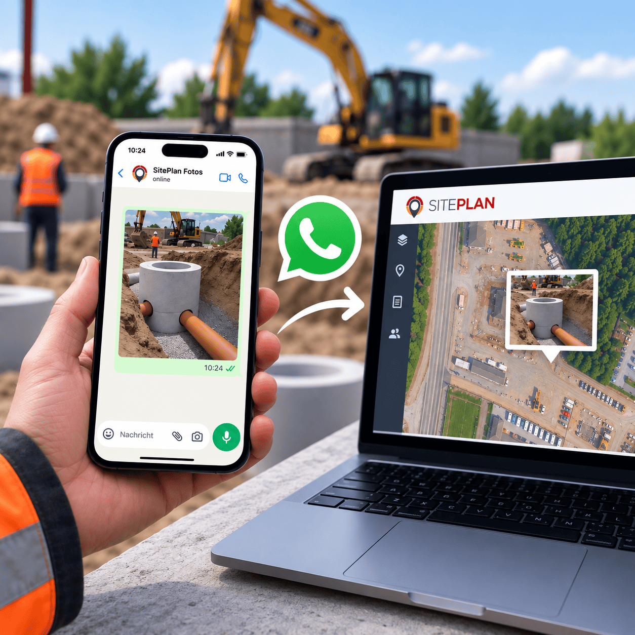 GPS-WhatsApp Integration