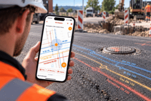 PDF-Plan mit GPS: Standort live im Plan