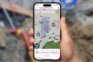 The polishing app: measuring, setting out and photo documentation via cell phone