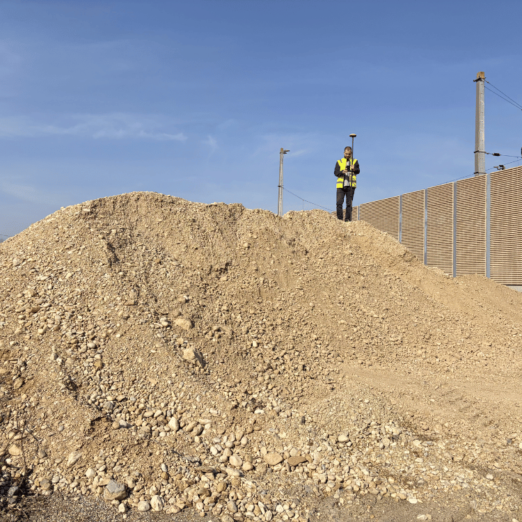 Volumenermittlung für den Tiefbau