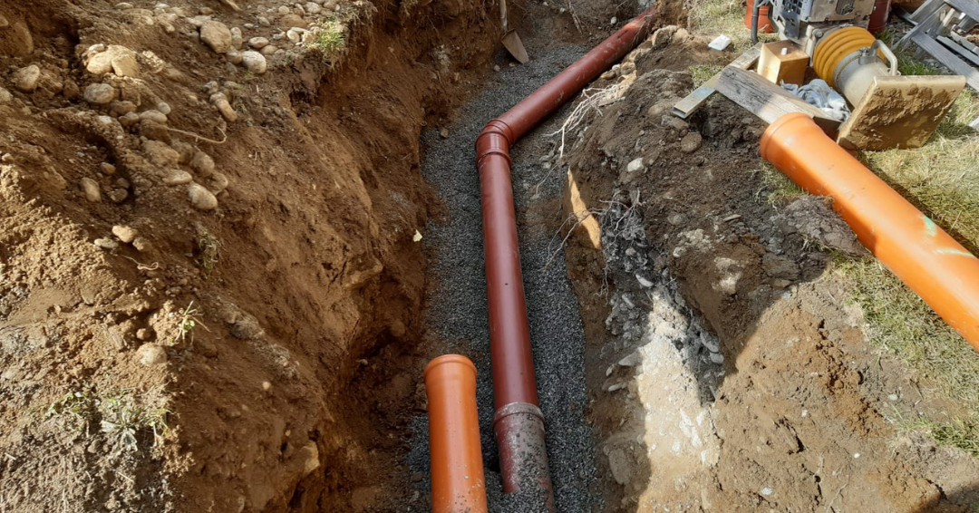 Less pipe damage in civil engineering